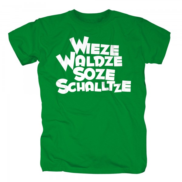 SASCHA GRAMMEL - Wieze Waldze Soze Grün T-Shirt