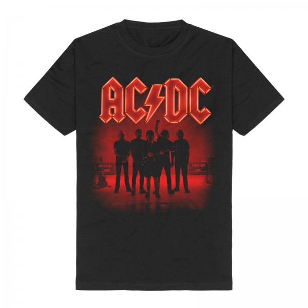 AC/DC - PWRUP - Band Silhouette T-Shirt