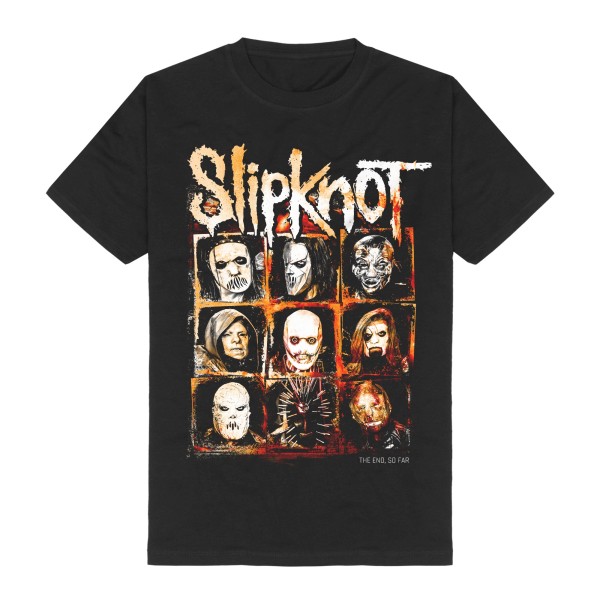 SLIPKNOT - The End So Far Group Squares T-Shirt
